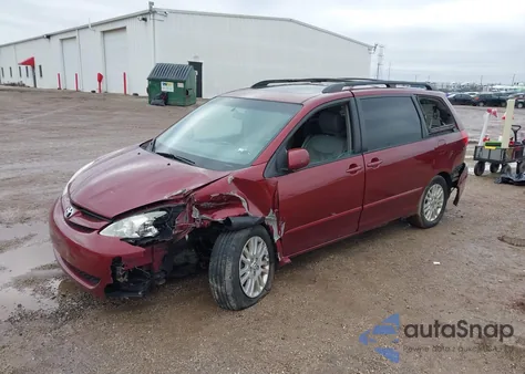 2007 Toyota Sienna Xle z USA, uszkodzony, nr VIN 5TDZK22C17S055746